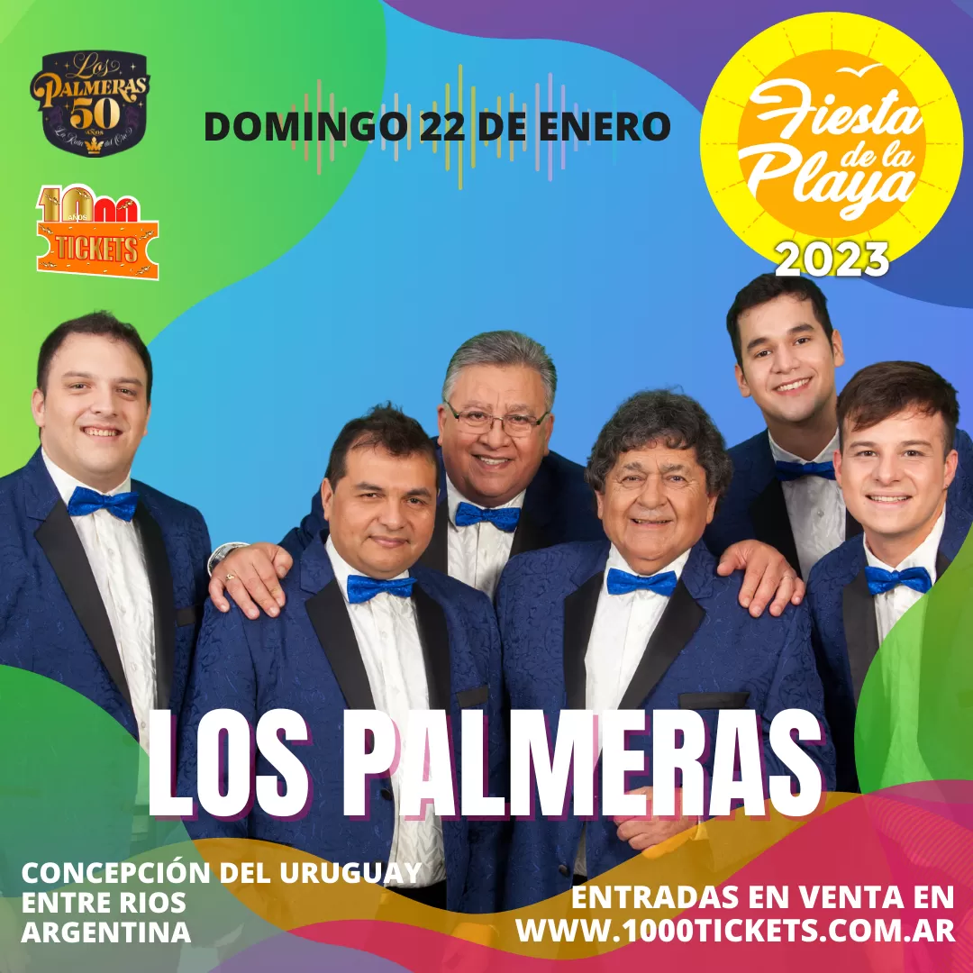 LOS PALMERAS - VENTA SOLO EN EL PREDIO A PARTIR DE LAS 19 HS