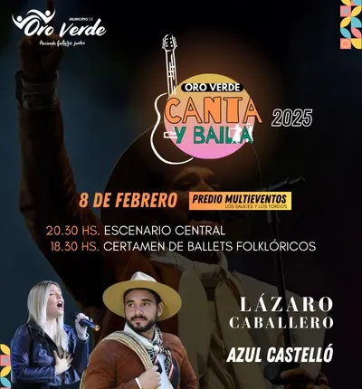 ORO VERDE CANTA Y BAILA - VENTA SOLO EN EL PREDIO