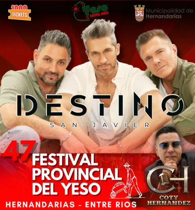 47° Fiesta provincial del Yeso - VENTA SOLO EN EL PREDIO