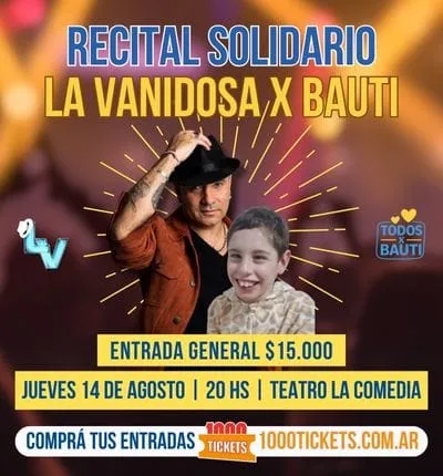 TODOS X BAUTI JUNTO A LA VANIDOSA