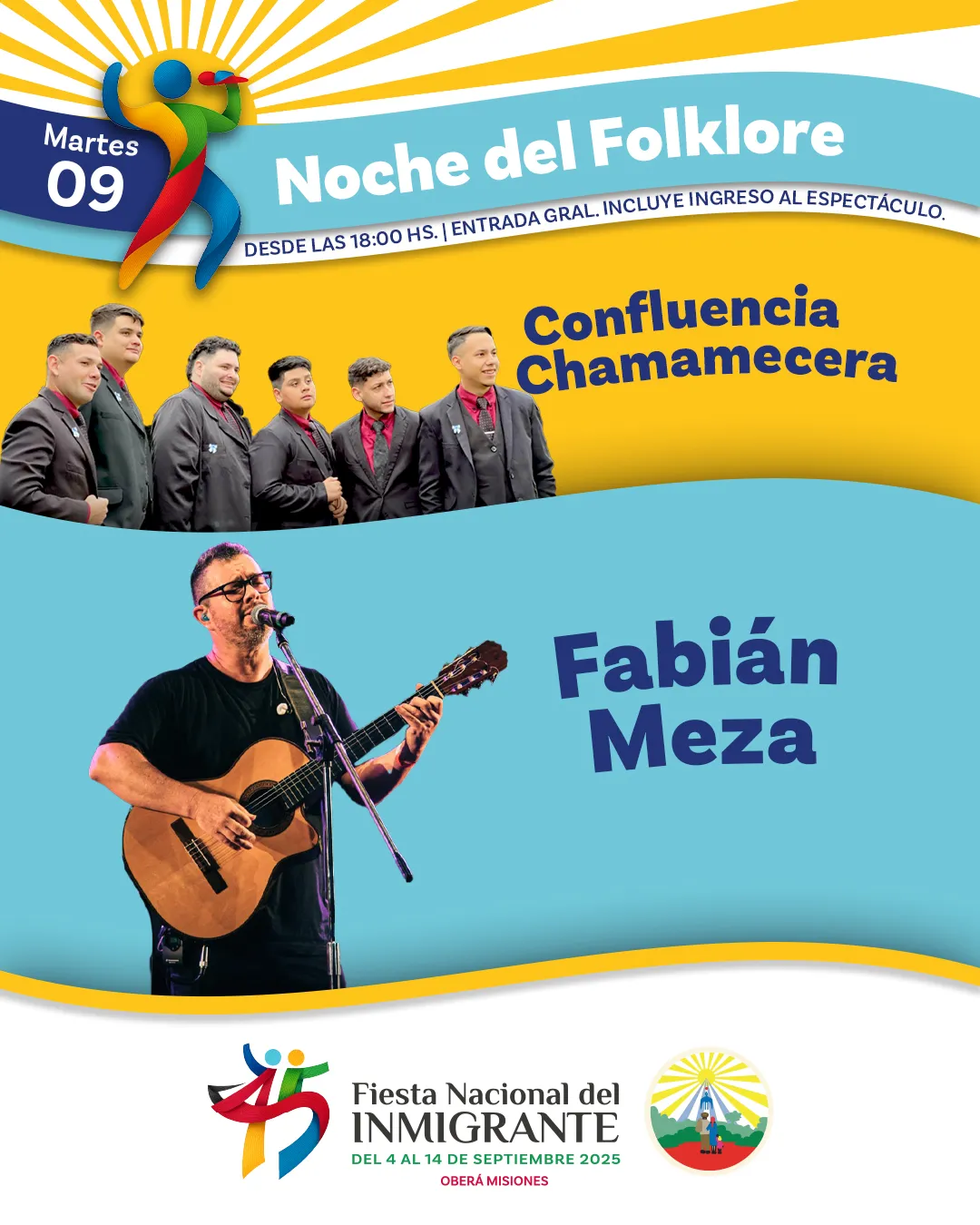 MARTES 9 - NOCHE DE FOLCLORE
