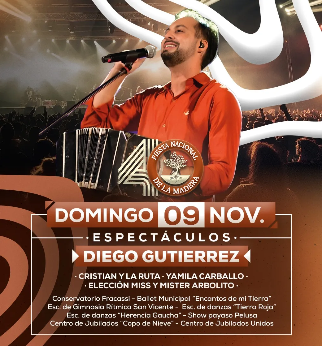 DOMINGO 9 - FIESTA NACIONAL DE LA MADERA