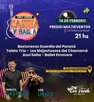 ORO VERDE CANTA Y BAILA